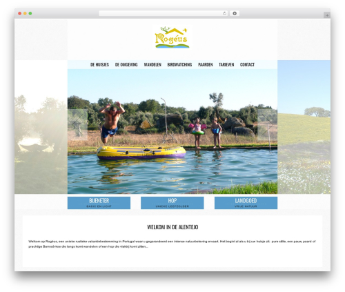 WordPress theme Socha Responsive Theme - vakantiehuisje-alentejo-portugal.nl