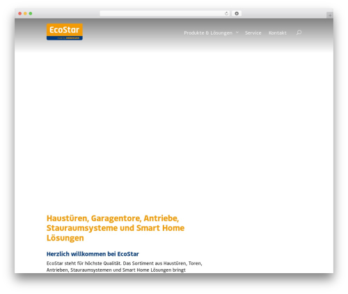 Supreme mega menu WordPress plugin - ecostar.de