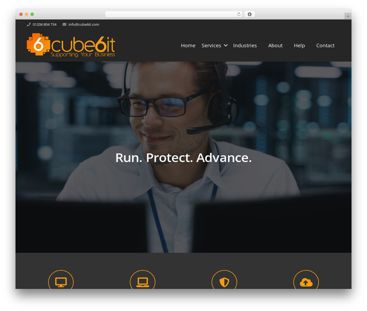 Impreza WordPress theme design - cube6it.com