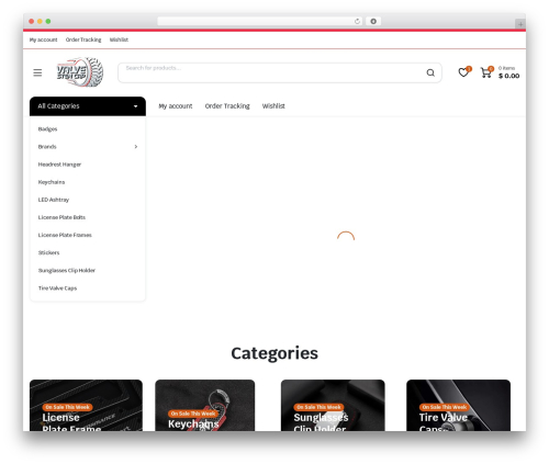 Partdo core WordPress plugin - valvestemcap.com