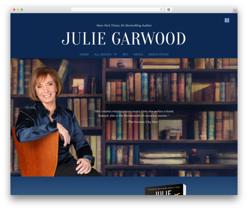 Novelist (novelist) free WordPress plugin - juliegarwood.com