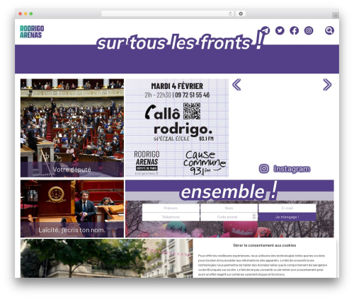 Advance custom html WordPress plugin - rodrigoarenas.fr