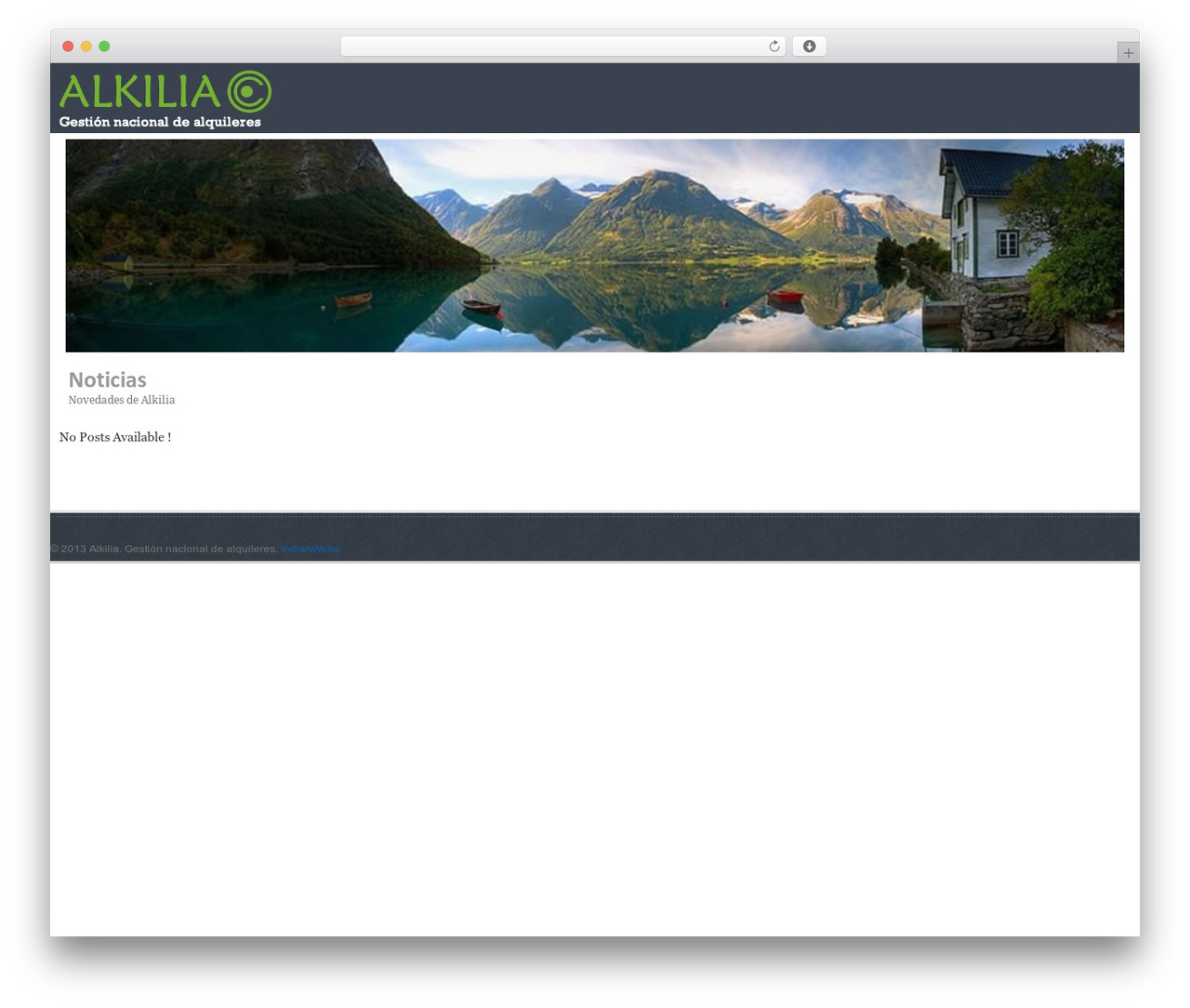 WordPress theme Locality-responsive - alkilia.com