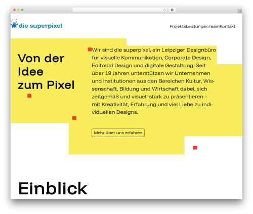 WordPress theme SuperTheme - diesuperpixel.de
