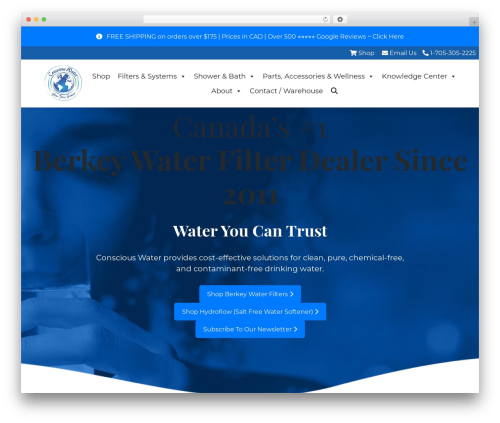 Woocommerce back in stock notifications WordPress plugin - consciouswater.ca