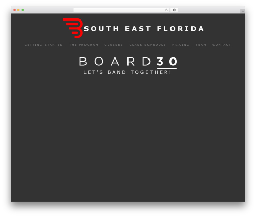 Beaver Builder Theme WordPress theme - board30sef.com