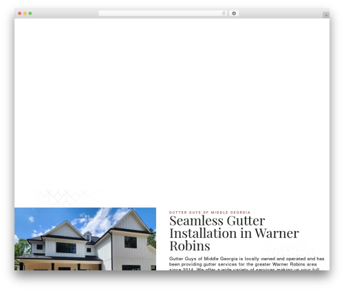 Gutter Guys WordPress theme - gutterguys478.com