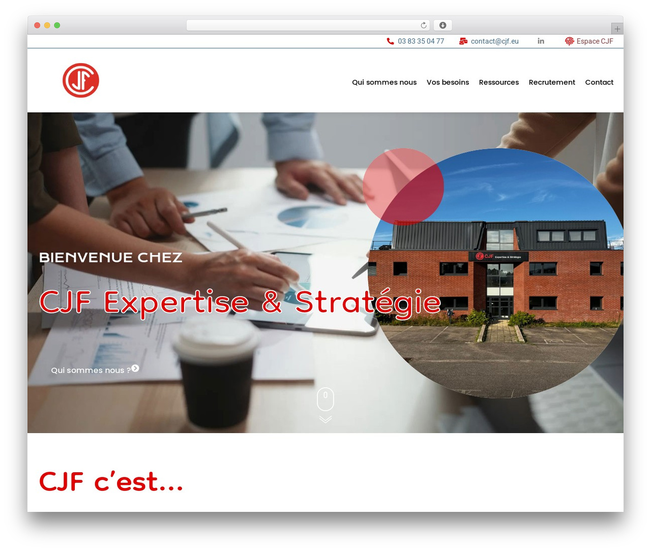 Portail WordPress theme - cjf.eu Portail WordPress theme - cjf.eu