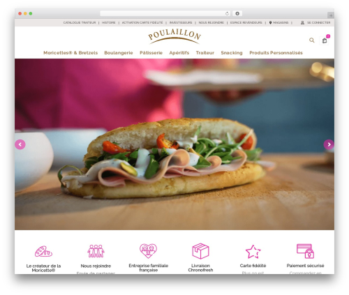 pinkmart best WordPress theme - poulaillon.fr