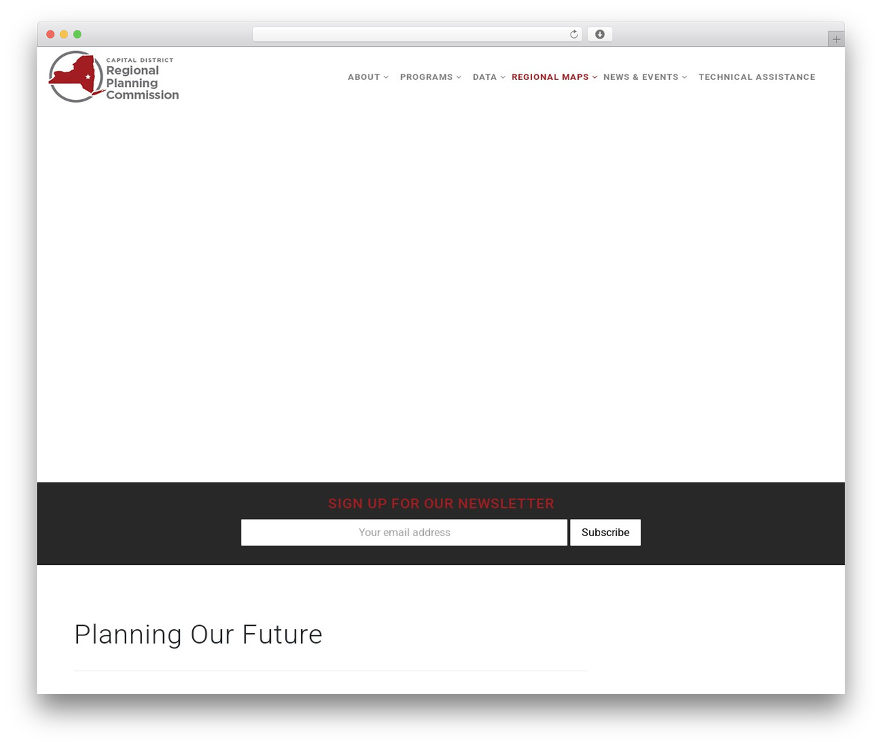 Rare WordPress theme - cdrpc.org