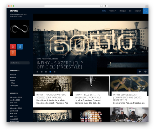 Sequel theme WordPress - 1dconcept.com Sequel theme WordPress - 1dconcept.com