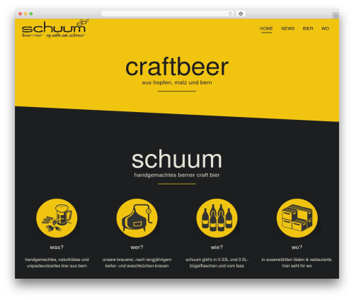 Angle best WordPress theme - schuum.ch