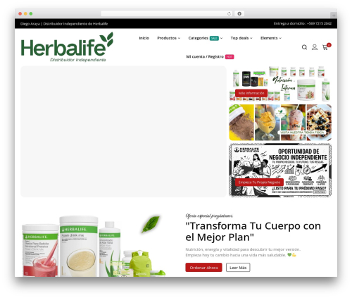 Templatemela core WordPress plugin - batidos.cl