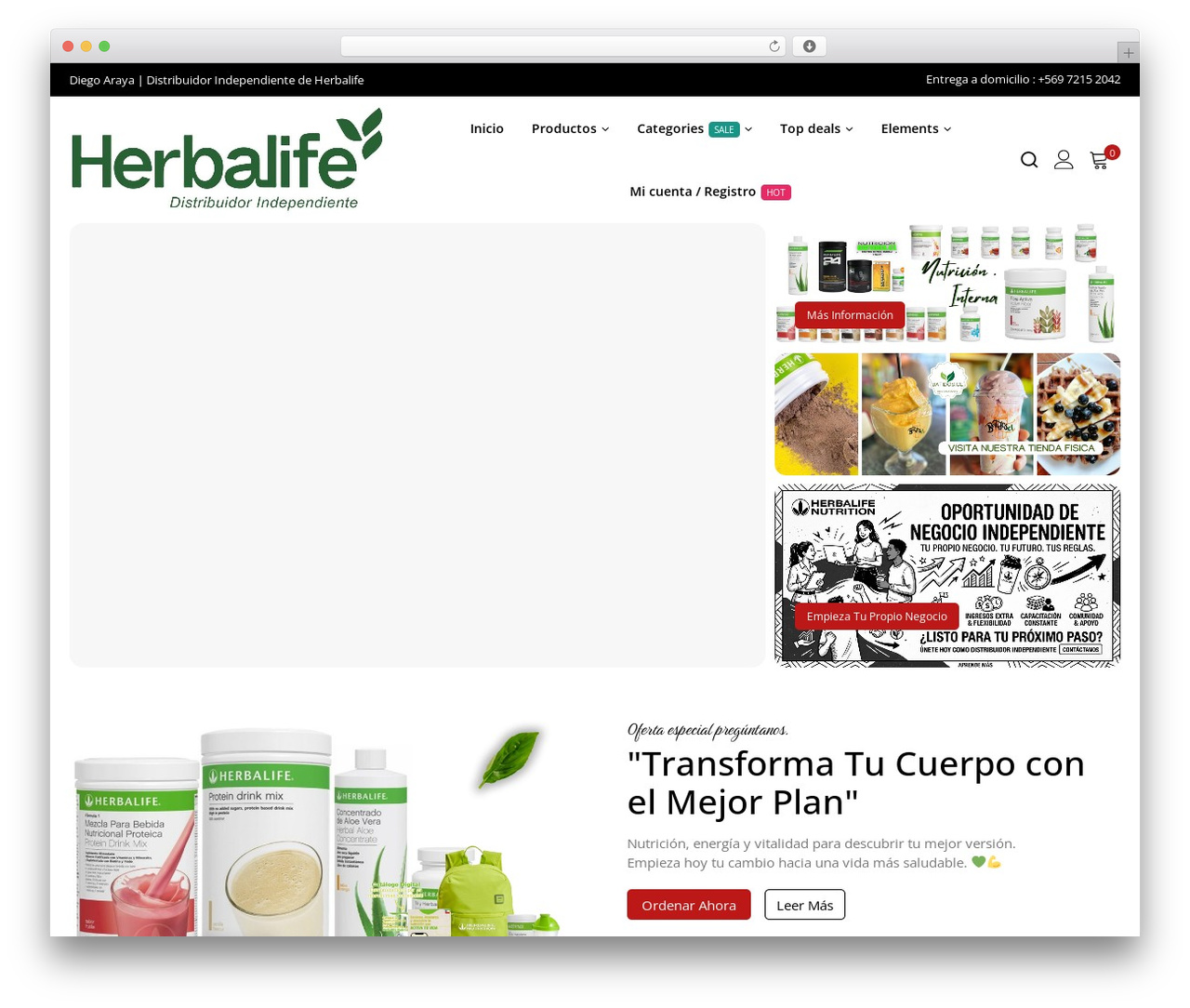 Avanam WordPress theme - batidos.cl Avanam WordPress theme - batidos.cl