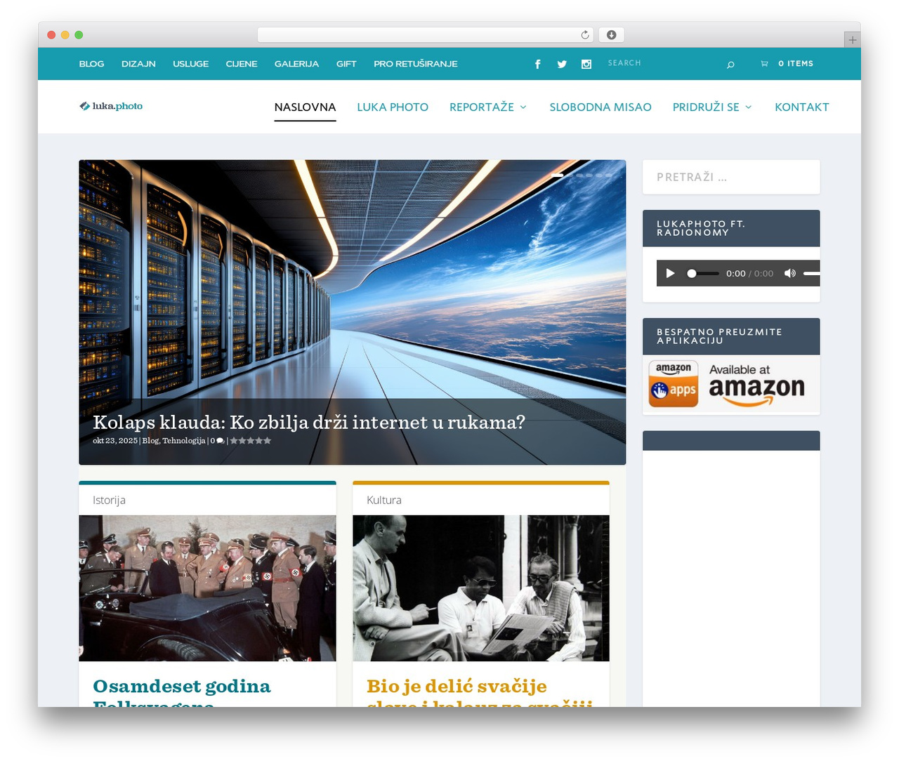 Extra WordPress theme - luka.photo Extra WordPress theme - luka.photo