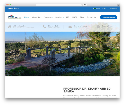 Physio-qt WordPress theme - darelmona.com