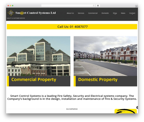 Theme WordPress cherry - smartcontrolsystems.ie