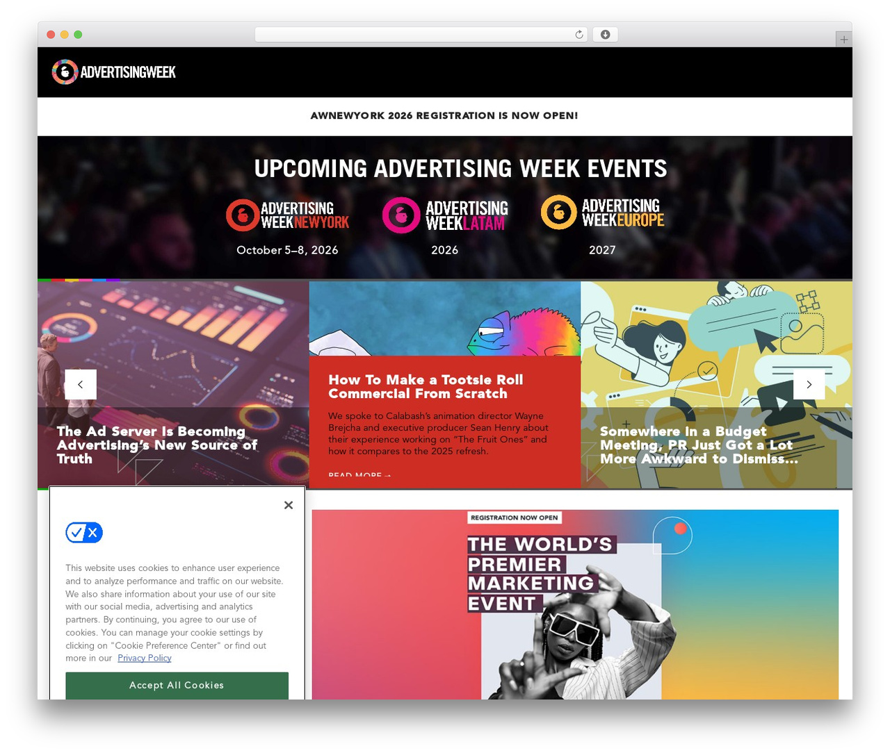 The Voux WordPress theme - advertisingweek.com The Voux WordPress theme - advertisingweek.com