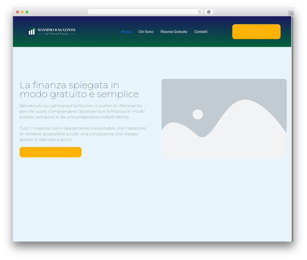 WordPress theme Apper Child - lafinanzafacile.com