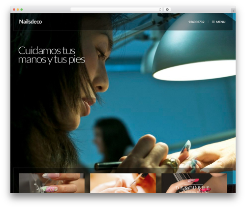 WordPress theme beaute - nailsdeco.es
