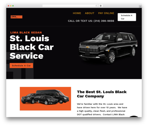 Atlas WordPress theme - limablacksedan.com