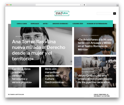 Columns 2 theme WordPress - culturabadajoz.com