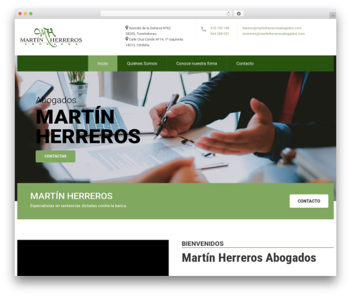 Finance theme WordPress - martinherreros-afectadosbancopopular.com