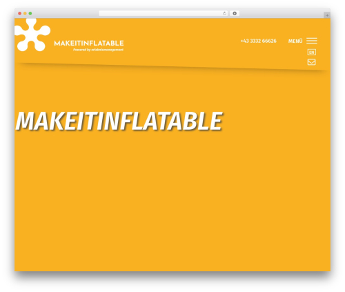INTOUCH Theme WordPress theme - makeitinflatable.com