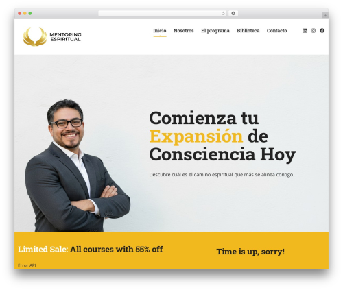 Masterstudy elementor widgets WordPress plugin - www.mentoringespiritual.cl