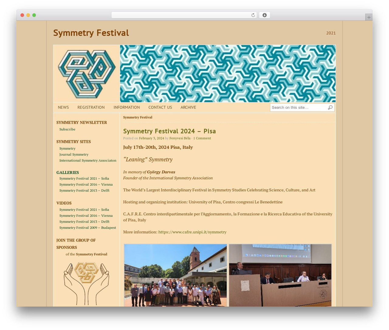 Basically theme WordPress - festival.symmetry.hu