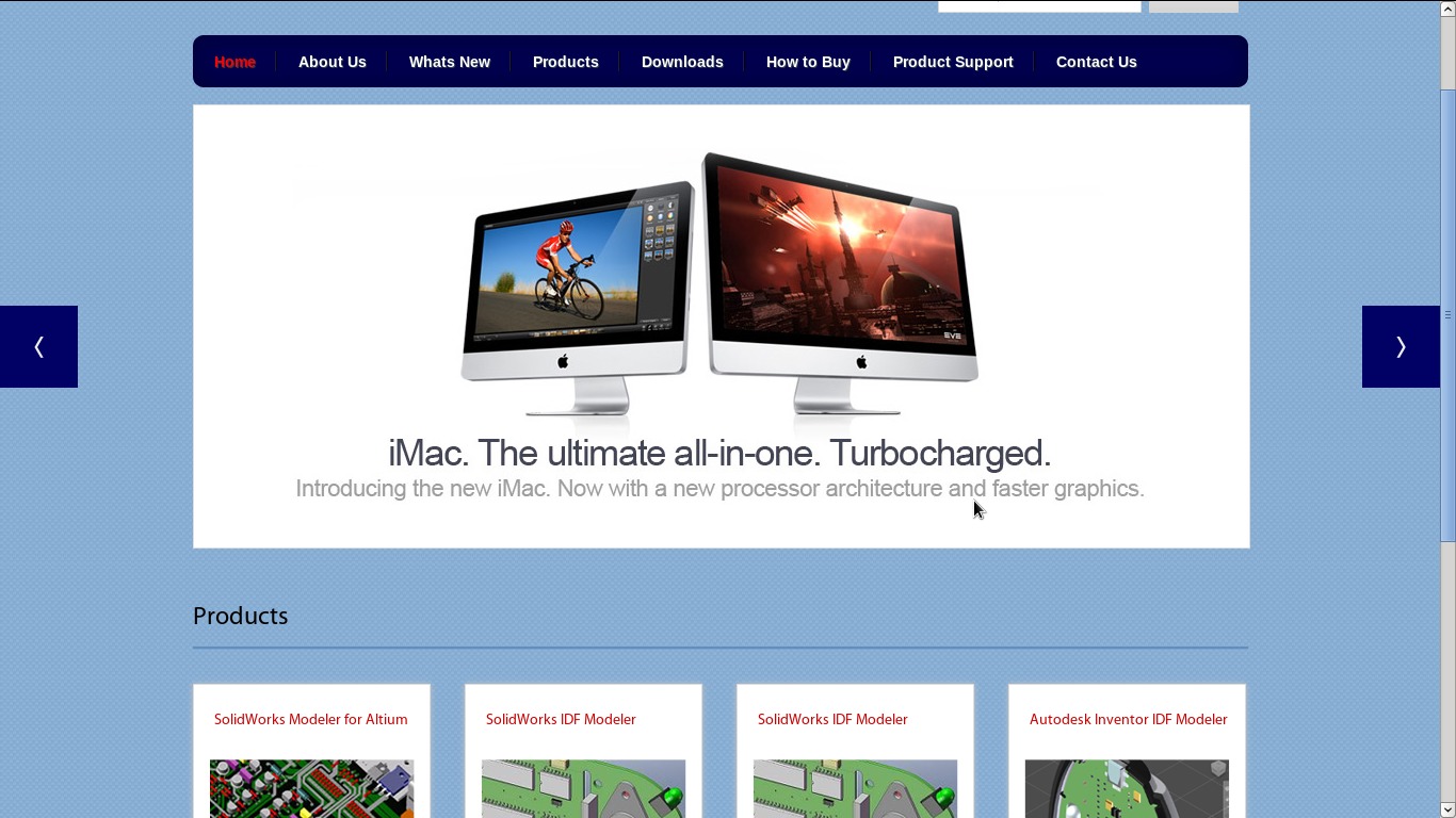 Desktop WP theme