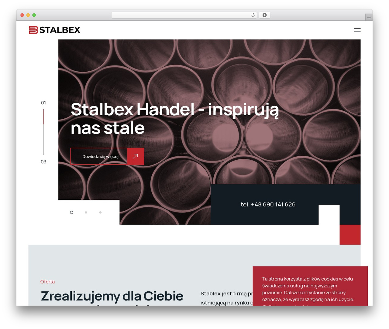 Industrium WordPress theme - stalbex.pl Industrium WordPress theme - stalbex.pl