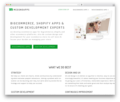 MaterialWP WordPress theme - meggnoapps.com