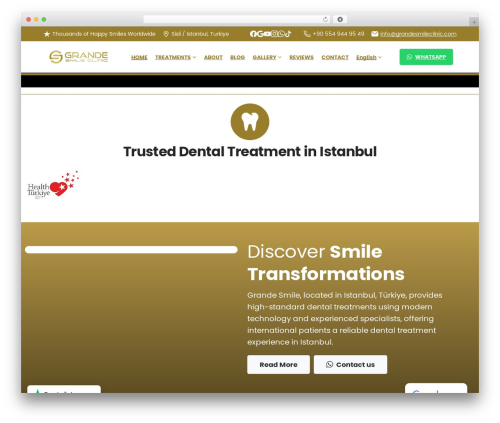 Gutensuite reviewkit WordPress plugin - www.grandesmileclinic.com