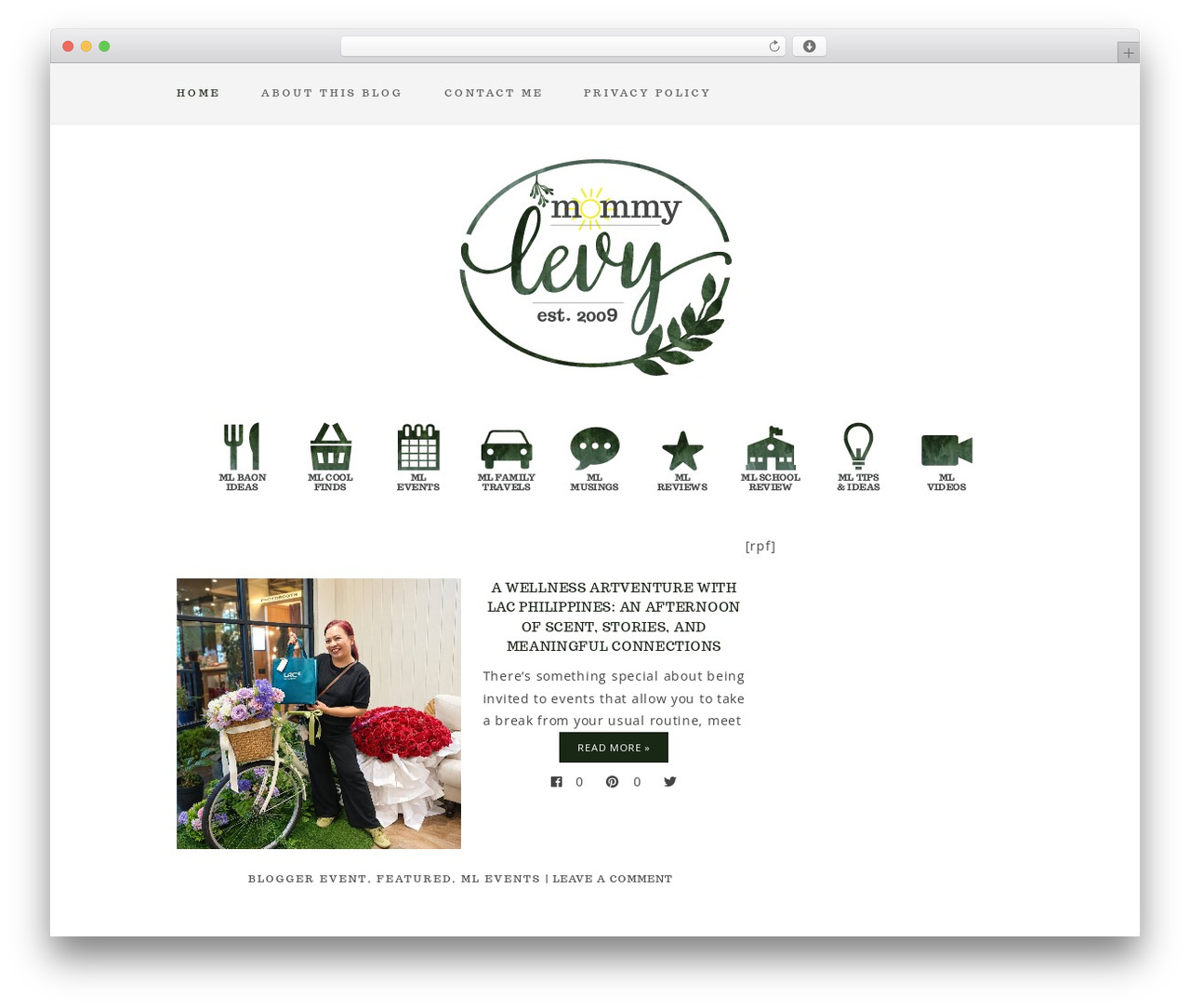 Theme WordPress Squeesome Theme - mommylevy.com