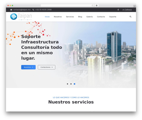 WordPress theme PathSoft - taipan.mx