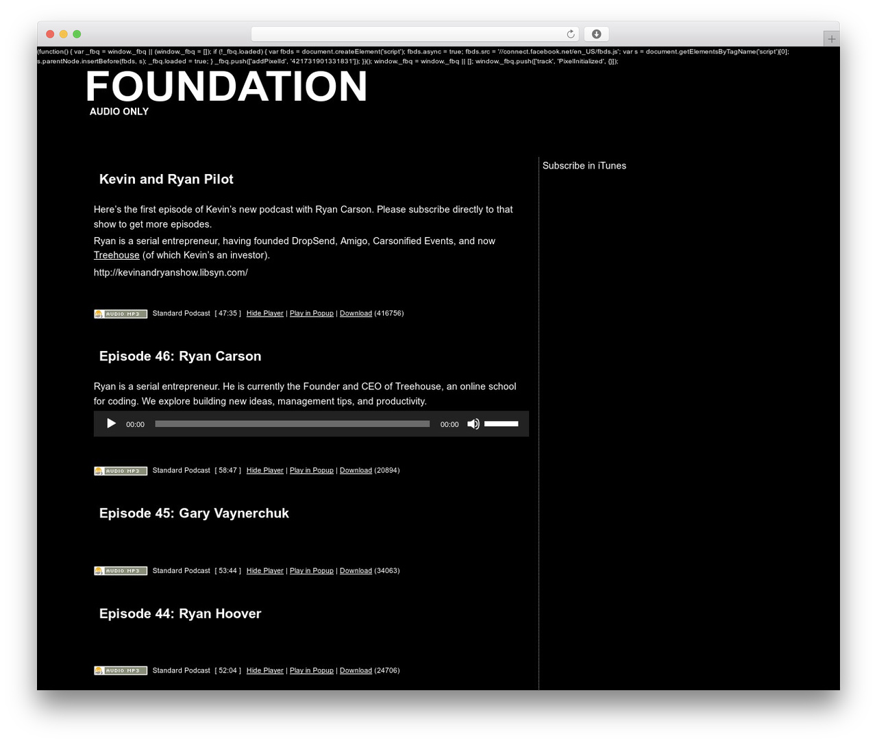 WordPress theme Constructor - foundation.squealingrat.org