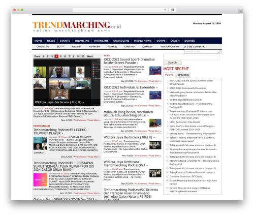 WordPress theme transcript - trendmarching.or.id