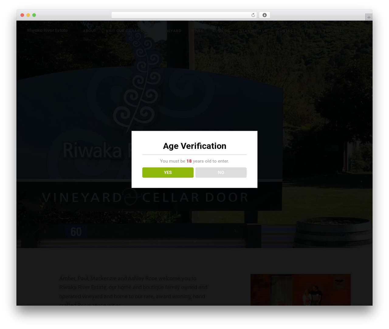 WordPress theme Uncode - riwakariverestate.com