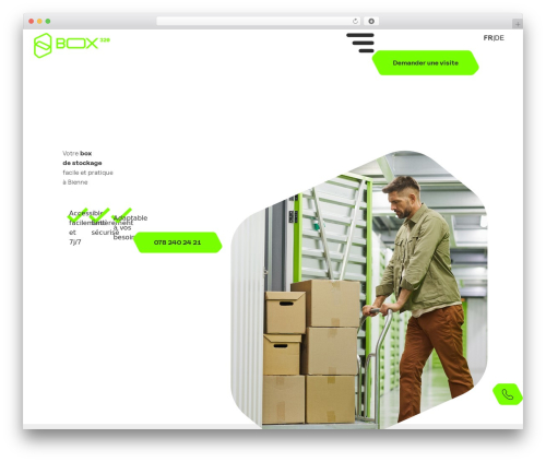 WP theme Hello Elementor - box320.ch