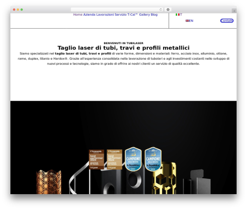 Best WordPress theme Uncode - tubilaser.com