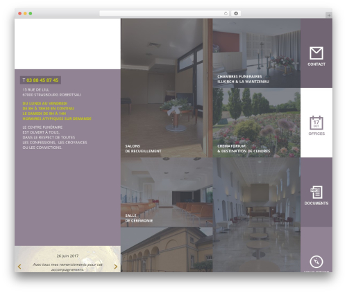 CFDS theme WordPress - centrefuneraire-strasbourg.fr