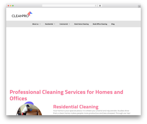 CLANY theme WordPress - www.cleanpro.in