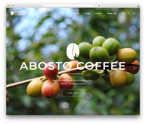 Corretto WordPress theme - abosto-coffee.com