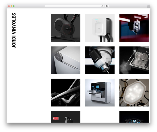 Flamini theme WordPress - jordivinyoles.com
