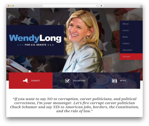 FrontRunner best WordPress theme - wendylong.com
