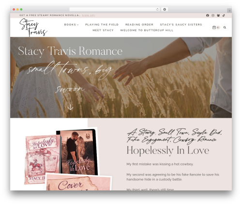 Hello Iris WordPress theme - stacytravis.com