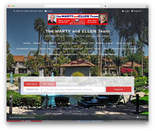 Theme WordPress Base - martyandellen.com