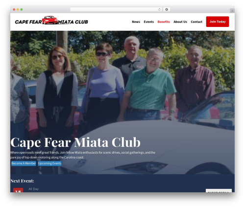 Animate my site WordPress plugin - capefearmiataclub.com