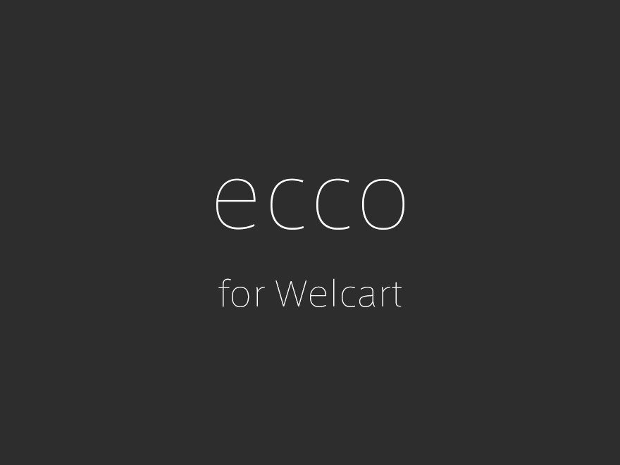 WordPress theme ecco-ecco by welthemes